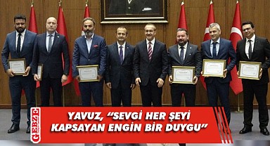 Yavuz, hayırsever vatandaşlarla bir araya geldi