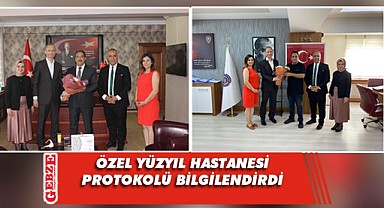 Yüzyıl Hastanesi'nden Gebze protokolüne ziyaret