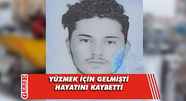 22 yaşındaki genç Cebeci'de boğuldu