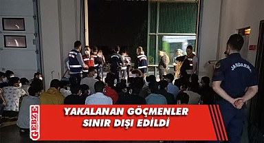  272 düzensiz göçmen sınır dışı edildi