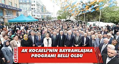 AK Parti Kocaeli, 2.gün bayramlaşacak