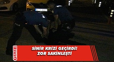 Babasıyla tartışan genç, kendisini yaralamaya çalıştı