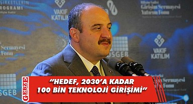 Bakan Varank, Gebze Bilişim Vadisi'nde konuştu