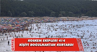 Bayramoğlu’nda 4 kişi boğulmaktan kurtarıldı