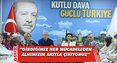 Büyükakın, AK Kadınların toplantısına katıldı