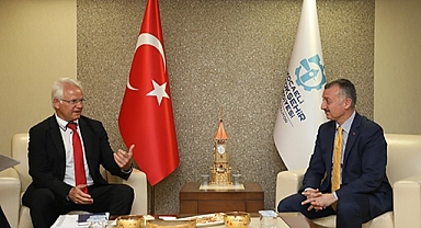 Büyükakın, Almanya Başkonsolosunu ağırladı