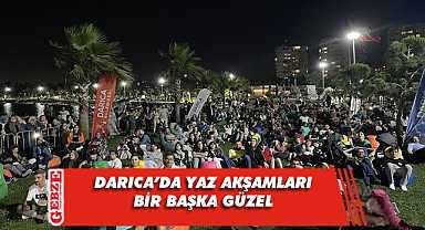 Darıca hafta sonu müziğe doydu