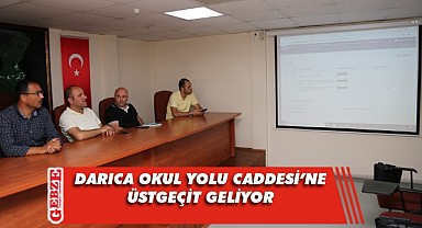 Darıca Okul Yolu Caddesi’ne üstgeçit