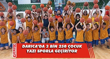 Darıca Yaz Spor Okulları'nda eğitim sürüyor