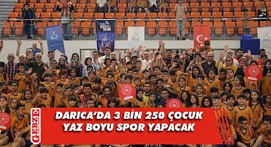 Darıcalı çocukların spor keyfi başladı
