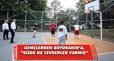 Darıcalı gençler, Büyükakın’ın performansına şaşırdı