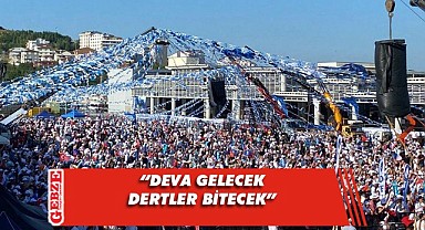 DEVA Gebze'den miting teşekkürü geldi!
