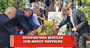 Dilovası'nda 15 Temmuz şehitleri için mevlit okutuldu