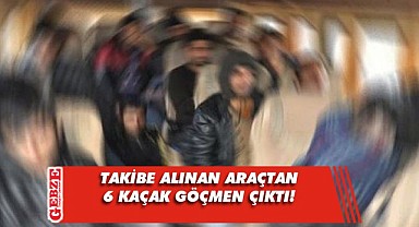 Dilovası'nda 6 kaçak göçmen yakalandı!