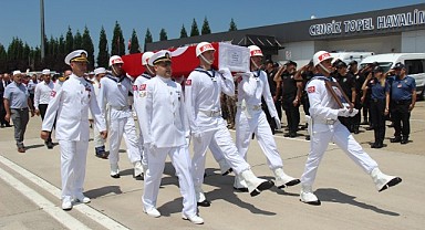 Düzce şehidinin naaşı Kocaeli’ne getirildi