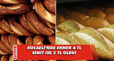 Ekmek ve simide zam geldi