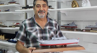 Emekli deniz astsubayı kendi donanmasını kurdu