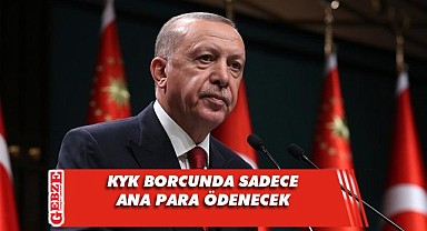 Erdoğan, KYK ile ilgili yeni düzenlemeyi açıkladı