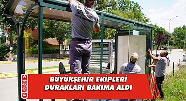 Eski ve yeni duraklar bakımdan geçiyor