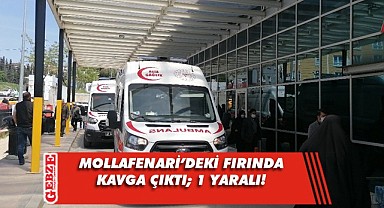 Fırında başlayan kavga kanlı bitti