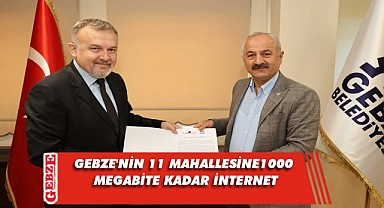 Gebze Belediyesi'nden internet protokolü
