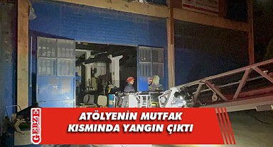 Gebze’de yangın! Hasar oluştu