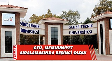 GTÜ, o sıralamada beşinci oldu