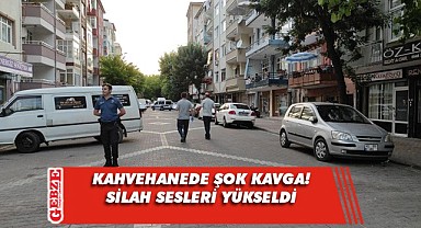 Havaya silahla ateş açıp kaçtı!