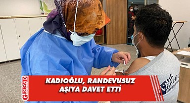 Kadıoğlu, Gebzelileri aşıya davet etti