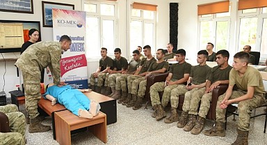 KO-MEK’ten Jandarma’ya ilk yardım eğitimi