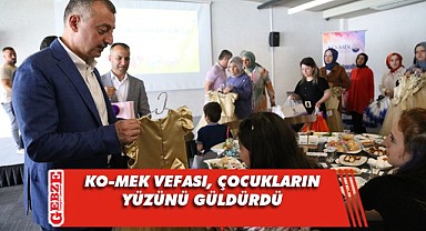 KO-MEK vefası bayram sevincini erken yaşattı