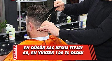 Kocaeli'nde berber fiyatlarına zam geldi!