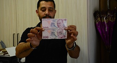 Sahte zannettiği para hatalı baskı çıktı