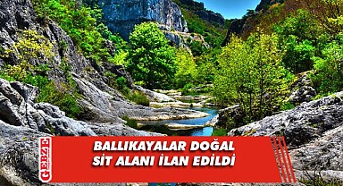 Sınırları revize edilip, doğal sit alanı ilan edildi!