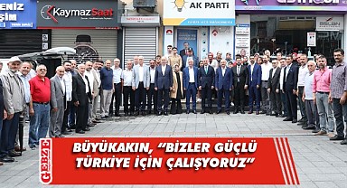 Tahir Büyükakın, AK Gebze ile bayramlaştı