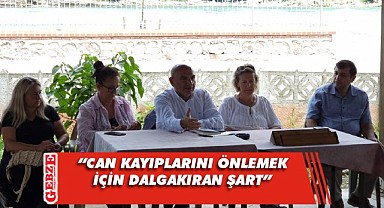 Tarhan, Kandıra'daki boğulma vakalarını gündeme taşıdı