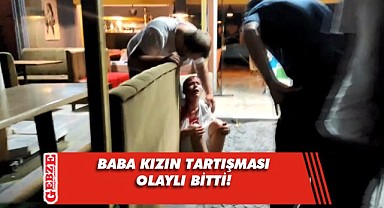Tartıştığı kızının kafasına nargile şişesiyle vurdu