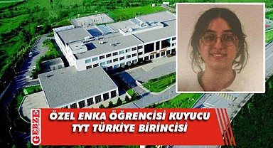 TYT birincisi Dilovası'ndan çıktı