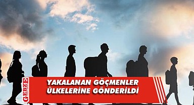 35 düzensiz göçmen yakalandı