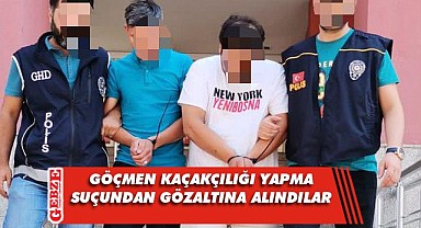9 düzensiz göçmen yakalandı