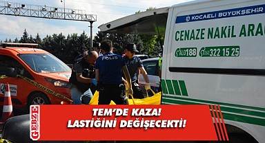 Aracından indi! Kamyonun altında kaldı