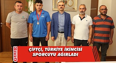 Başkan Çiftçi, Türkiye ikincisini ağırladı