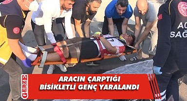 Bisikletiyle dolaşmaya çıkmıştı, hastanelik oldu!