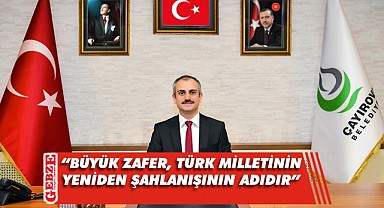 Bünyamin Çiftçi'den Zafer Bayramı mesajı