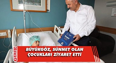 Büyükgöz, delikanlılığa adım atan çocukları ziyaret etti