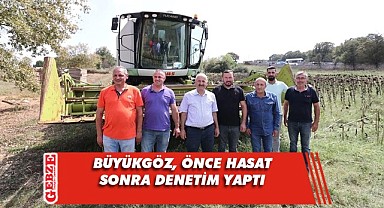 Büyükgöz, kırsal mahalleleri ziyaret etti