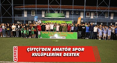 Çayırova’daki amatör spor kulüplerine malzeme desteği