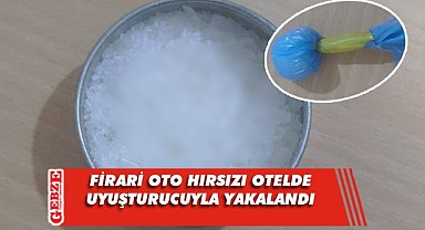 Darıca'da firari oto hırsızı, uyuşturucuyla yakalandı!