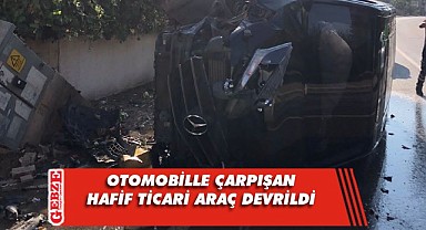 Darıca'da trafik kazası; 1 yaralı