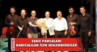 Darıcalılar müzik şöleninin keyfini çıkardı